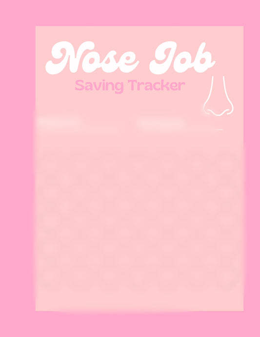 RHINOPLASTY SAVINGS TRACKER